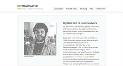 Desktop Screenshot of dcpmanufaktur.de