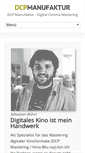Mobile Screenshot of dcpmanufaktur.de